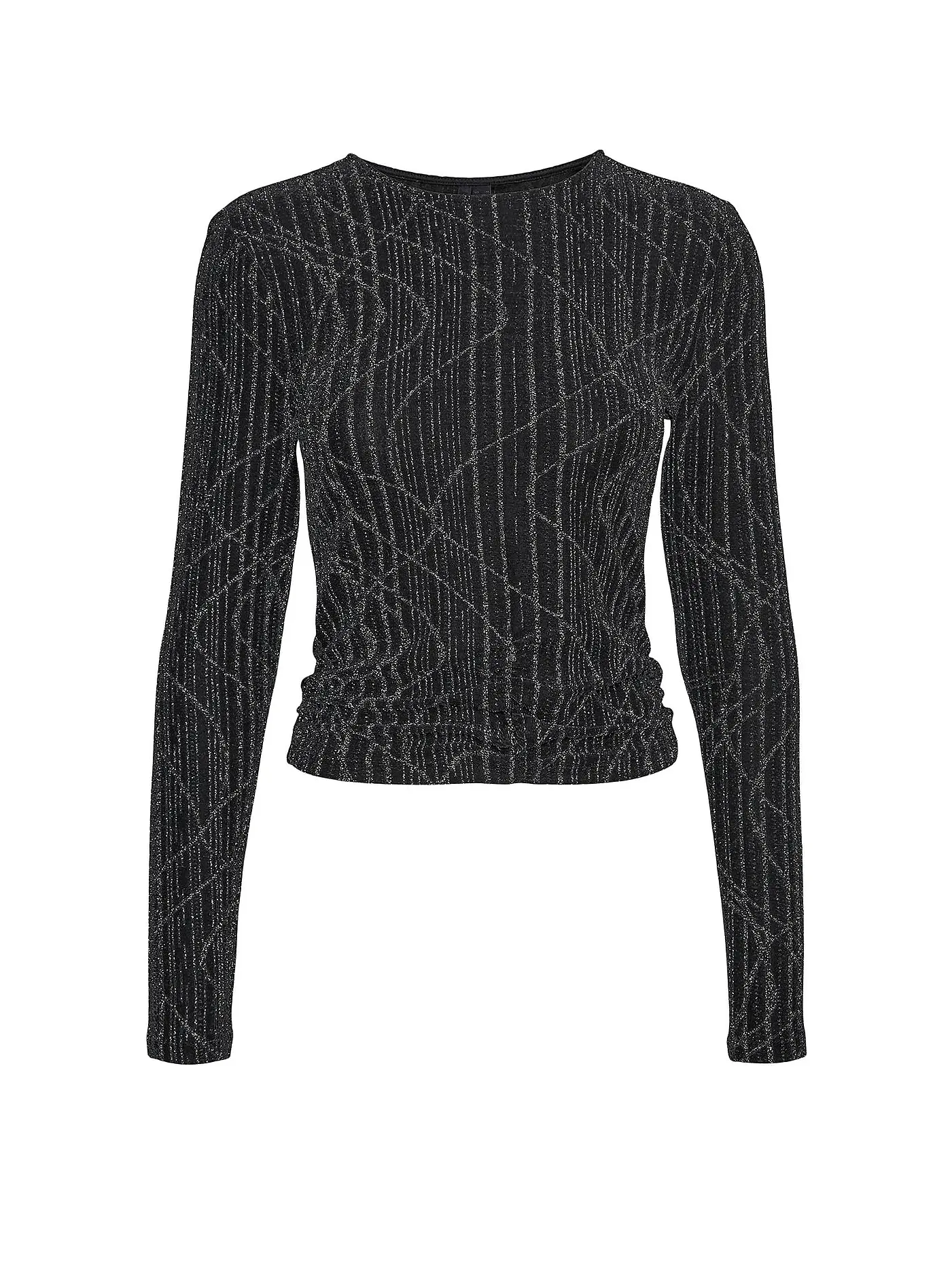 VERO MODA | Langarmshirt VMKANZ | schwarz